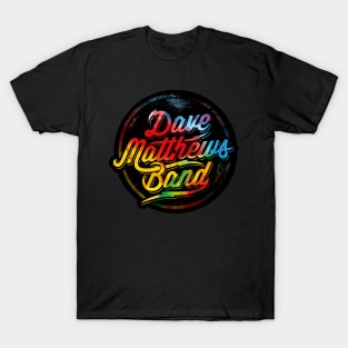 Dave Matthews Band Logo Circle multicolor T-Shirt